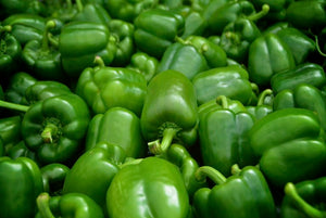 Green Bell Pepper (ਹਰੀ ਸ਼ਿਮਲਾ ਮਿਰਚ)